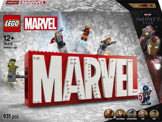 Picture of Lego Super Heroes Marvel Marvel Logo & Minifigures