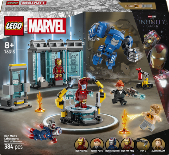 Picture of Lego Super Heroes Marvel Iron Mans Laborator: Hall