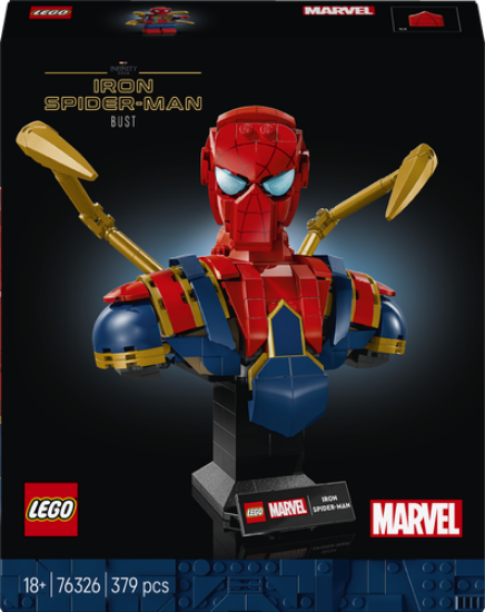 Picture of Lego Super Heroes Marvel Iron Spider-Man Bust