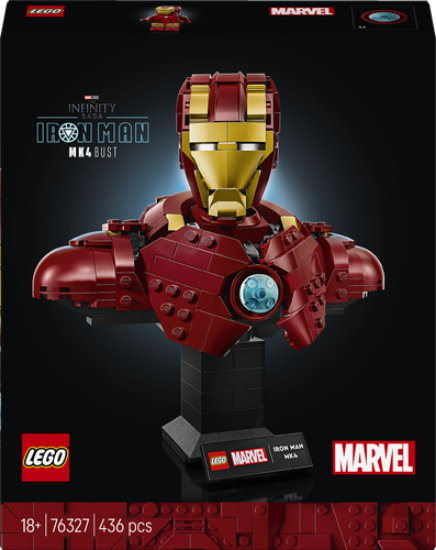 Picture of Lego Super Heroes Marvel Iron Man MK4 Bust